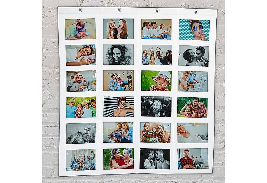 CEPEWA Bilderrahmen Fotovorhang Querformat Fotohalter Bildervorhang günstig online kaufen