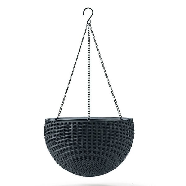Keter Pflanzkübel 229544, Blumentopf mit Hängekette günstig online kaufen