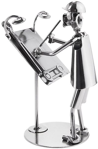 BRUBAKER Dekofigur Metallskulptur Schraubenmännchen Architekt (1 St), kunst günstig online kaufen