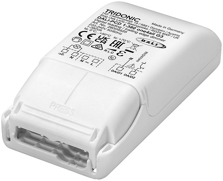 Tridonic Dimmer Digitaler Phasenan- und abschnittsdimmer DALI-PCD 1-380 one günstig online kaufen