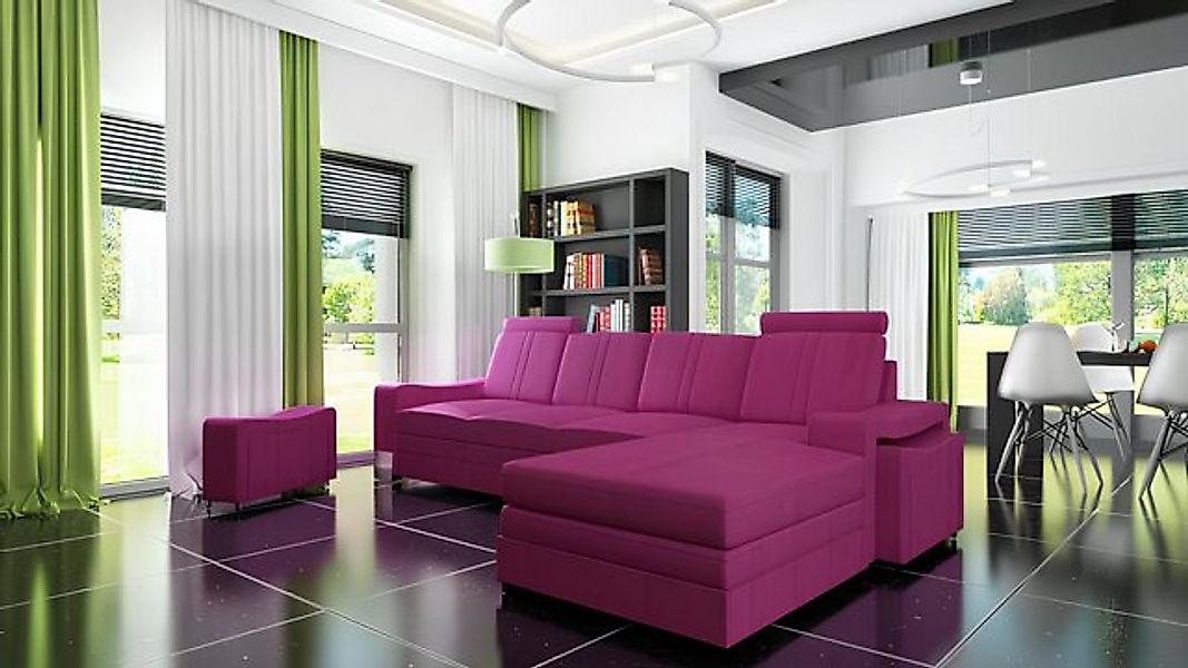JVmoebel Ecksofa Textilcouch Eckcouch Stoffsofa Stoffcouch Ecksofa Sofa Pol günstig online kaufen