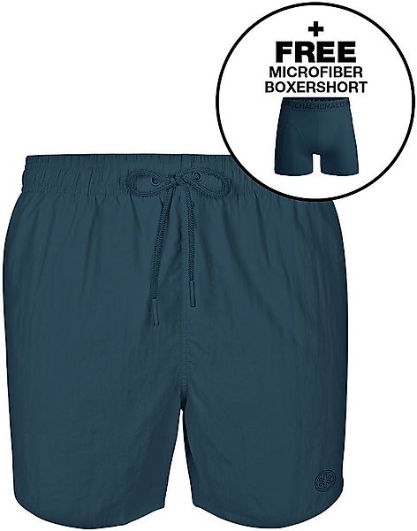 Muchachomalo Solid Badeshorts Blau - Größe L günstig online kaufen