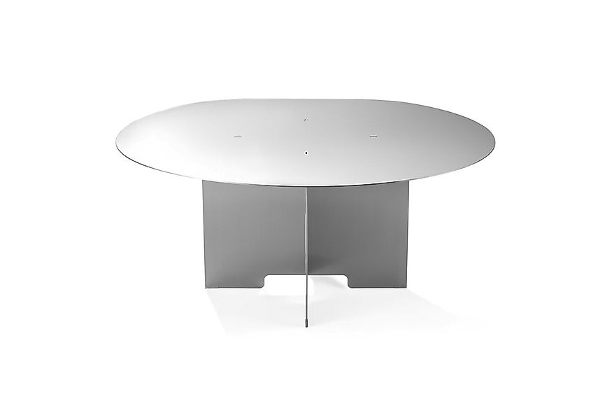 draadwerk® Couchtisch Sofa Beistelltisch Brushed Edelstahl günstig online kaufen