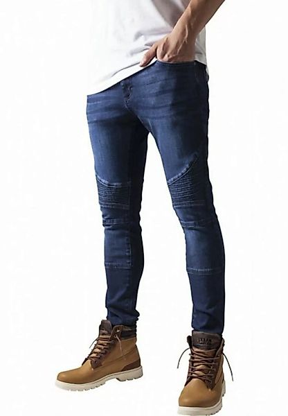 Urban Classics Herren Biker Jeans - Slim Fit günstig online kaufen
