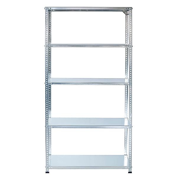 Ar Shelving Schraubregal Verzinkt 250 x 90 x 50 cm 5 Böden 100 kg günstig online kaufen