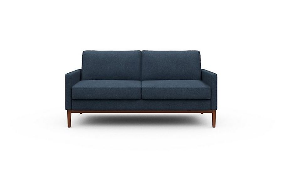 moebelfaktor Sofa Bodo 2,5-Sitzer, Retro-Design, elegante Linien, stabile H günstig online kaufen