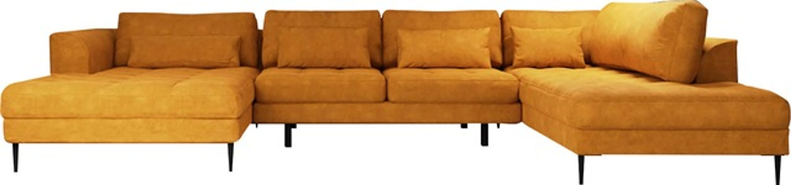 TRENDMANUFAKTUR Wohnlandschaft »Luzi, gemütliches Sofa, extra viel Platz, v günstig online kaufen
