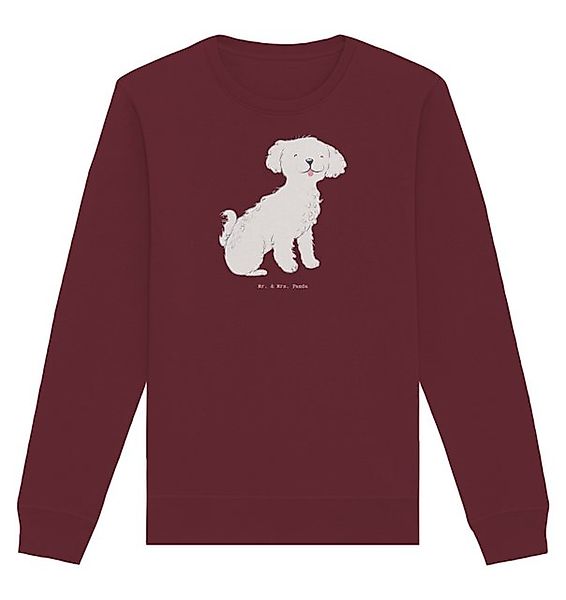 Mr. & Mrs. Panda Longpullover Größe XXL Bichon Frisé Moment - Burgundy - Ge günstig online kaufen