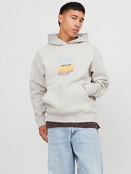 Jack & Jones Hoodie Basic Langarm JORVESTERBRO AQUA SWEAT HOOD LN günstig online kaufen