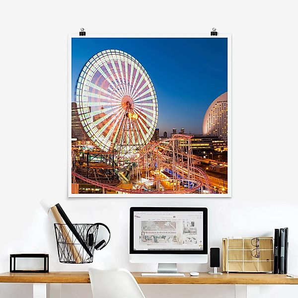 Poster - Quadrat Yokohama Waterfront günstig online kaufen