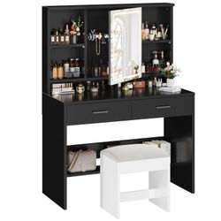 HOMALL Schminktisch Schminktisch mit Spiegel und günstig online kaufen
