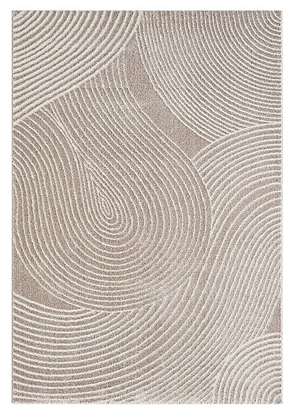 Vimoda Frisé-Teppich Wohnzimmerteppich modern, Rechteckig, Kurzflor, günstig online kaufen