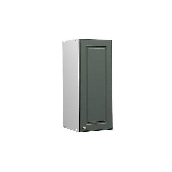Vicco Badschrank Fame-Line Grün-Gold Landhaus/Weiß 30 x 72 cm günstig online kaufen