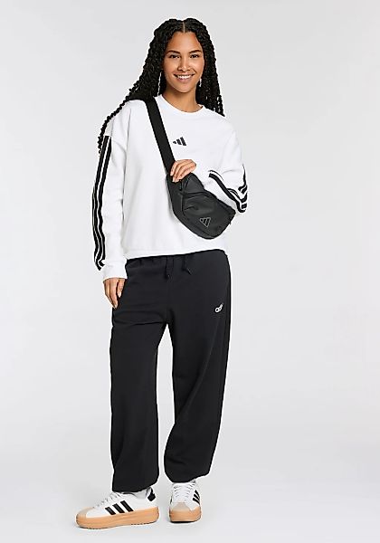 adidas Sportswear Sporthose "W LIN FT CF PT" Locker geschnitten, hoher Bund günstig online kaufen