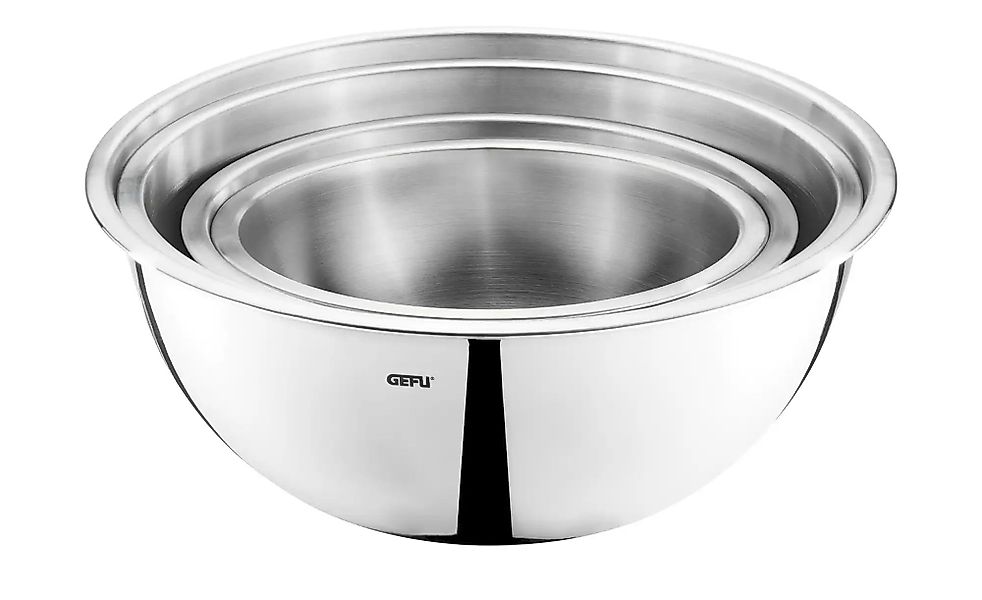Gefu Schüsselset  CAVARO ¦ Edelstahl ¦ Maße (cm): B: 26,5 H: 11,5 Küchenzub günstig online kaufen