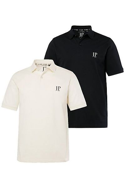 JP1880 Poloshirt Poloshirts Basic 2er-Pack Piqué gekämmte Baumwolle (2-tlg) günstig online kaufen
