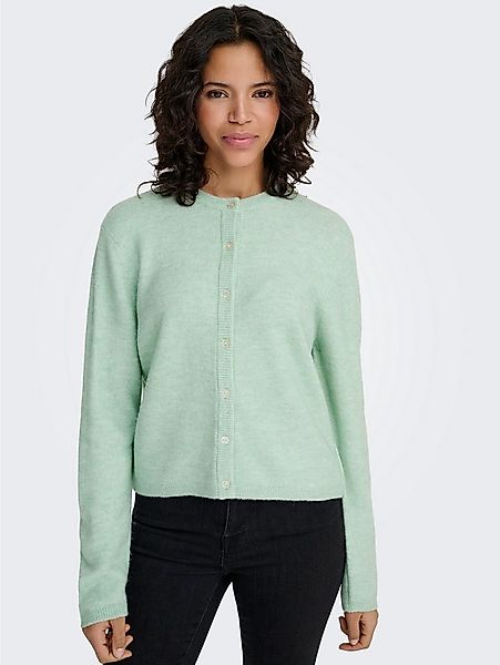ONLY Strickjacke ONLSIMONI L/S O-NECK CARDIGAN KNT NOOS Materialmix, relaxe günstig online kaufen