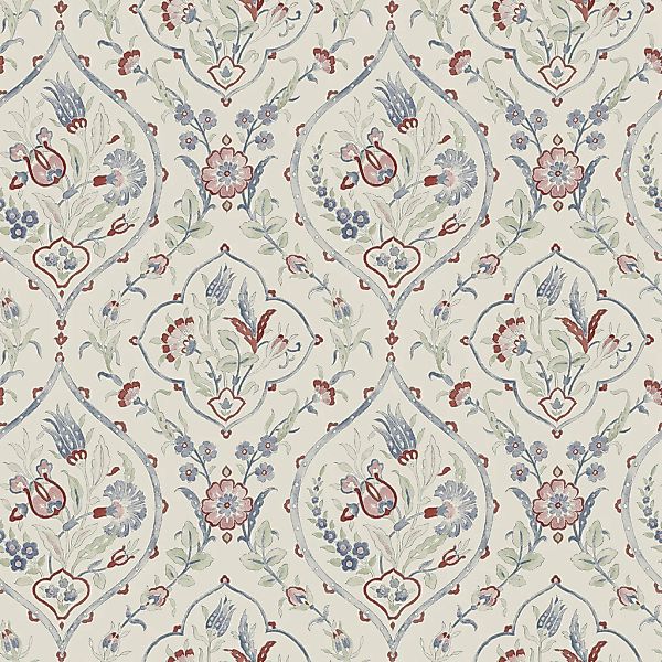 LAURA ASHLEY Vliestapete »Foscot Damask«, Barock, 10mx52cm (ca. 5m2) günstig online kaufen