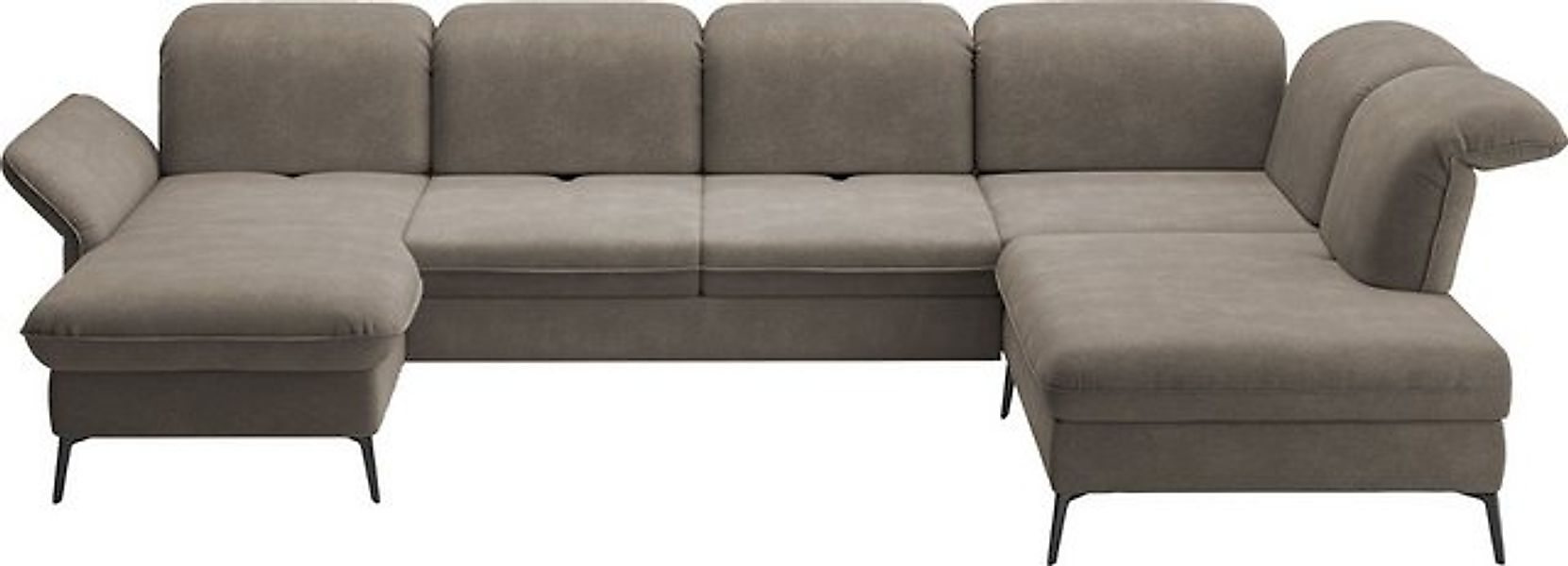 sit&more Wohnlandschaft Emely, mit Sitztiefenverstellung optional mit Bettf günstig online kaufen