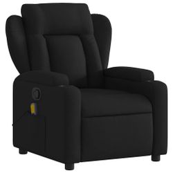 vidaXL Sessel Massage-Relaxsessel, schwarzer Stoff (1-St) günstig online kaufen