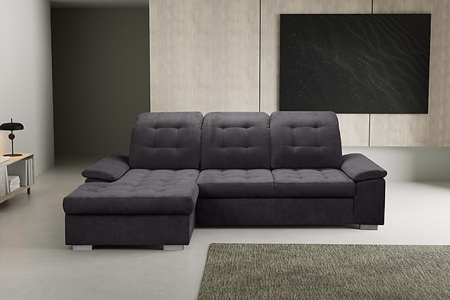 WERK2 Ecksofa »Carmen, mit Bettfunktion & Bettkasten, optional Sitztiefenve günstig online kaufen