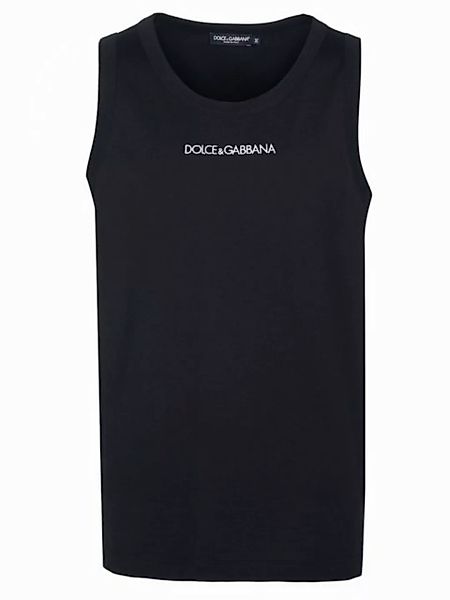 DOLCE & GABBANA T-Shirt Dolce & Gabbana Tanktop schwarz günstig online kaufen