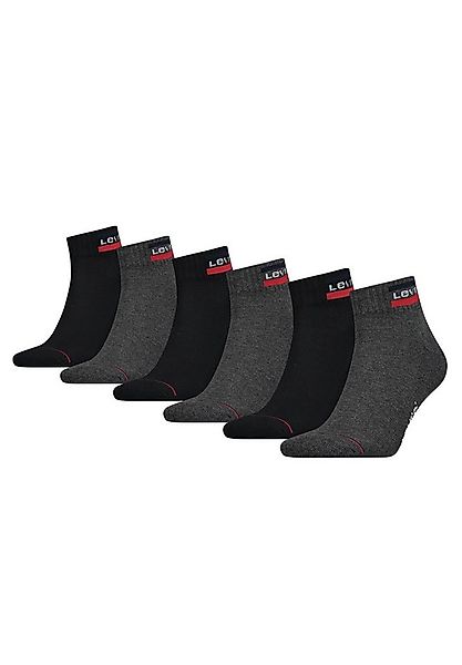 Levi's® Kurzsocken LEVIS MID CUT SPRTWR LOGO 6P ECOM (Packung, 6-Paar, 6er- günstig online kaufen