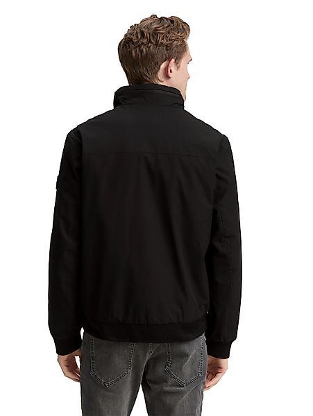 TOM TAILOR Outdoorjacke, ohne Kapuze, mit Logo Stickerei günstig online kaufen
