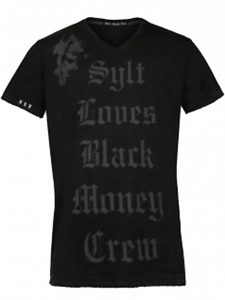 Black Money Crew Herren Shirt Sylt (M) (schwarz) günstig online kaufen