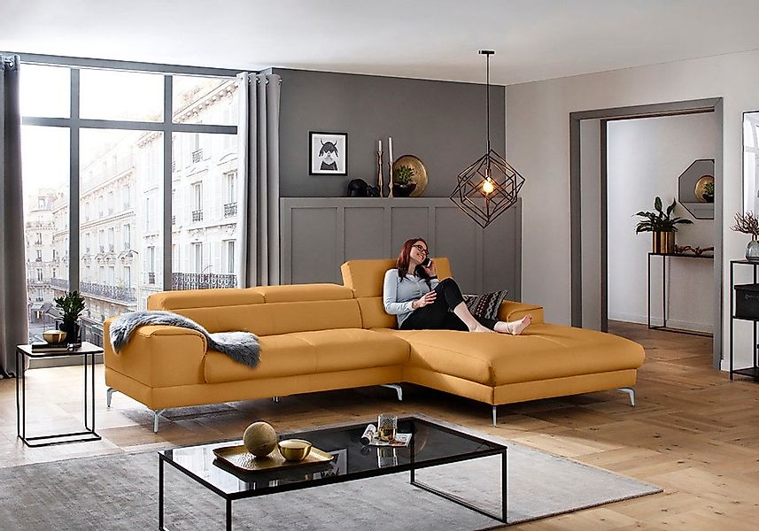 W.SCHILLIG Ecksofa »piedroo, Designsofa mit tollem Sitzkomfort, bequem und günstig online kaufen