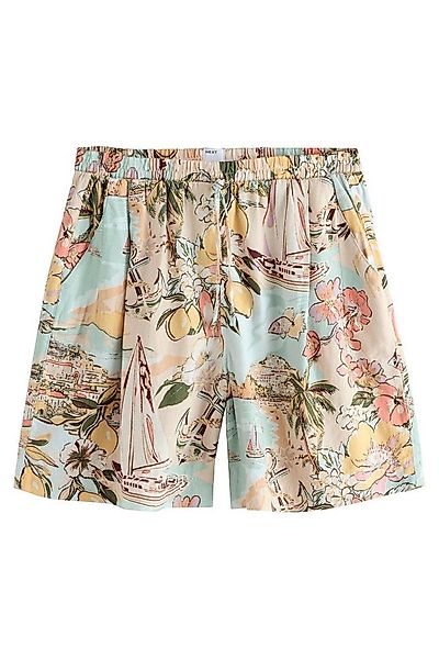 Next Bermudas Shorts aus Leinen mit Motiv (1-tlg) günstig online kaufen