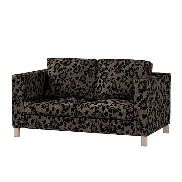 Bezug für Karlanda 2-Sitzer Sofa nicht ausklappbar, kurz, braun-schwarz, 60 günstig online kaufen