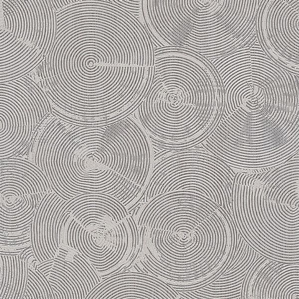 PROFHOME 379002-GU Grafik Tapete Geometrisch Schimmernd Grau Silber 0,53 m günstig online kaufen