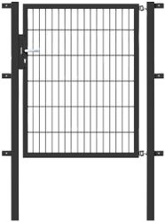 Metallzaun Einzeltor für Doppelstabmatte Grün z. Einbetonieren 120 cm x 150 günstig online kaufen
