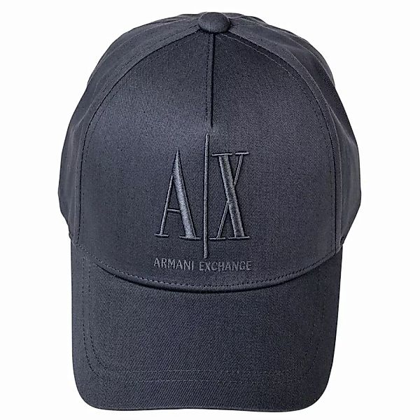 A|X ARMANI EXCHANGE Unisex Baseball Cap - Kappe, Logo, One Size LEAD günstig online kaufen
