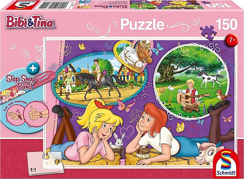 Schmidt Spiele Puzzle Bibi & Tina, Freundinnen für immer, 150 Puzzleteile günstig online kaufen
