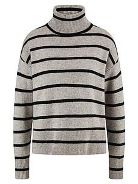Rollkragen-Pullover Peter Hahn grau günstig online kaufen