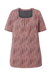 Ulla Popken Longshirt Longshirt Punkte A-Linie günstig online kaufen