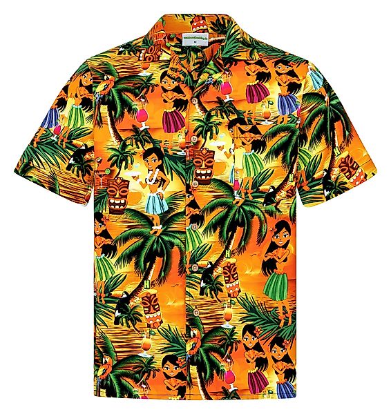 Hawaiihemdshop.de Hawaiihemd Hawaii Hemd Herren Baumwolle günstig online kaufen