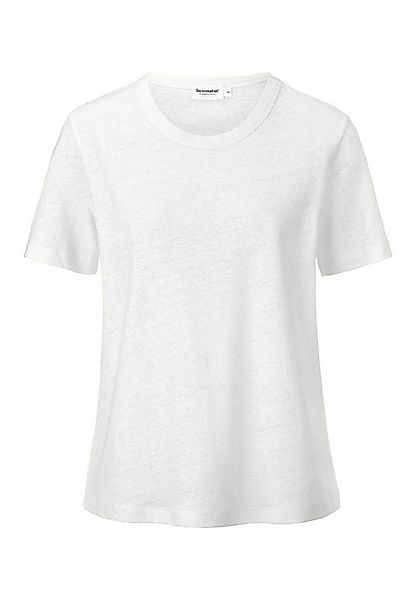 Hessnatur T-Shirt aus Leinen und Bio-Baumwolle (1-tlg) günstig online kaufen
