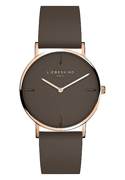 Liebeskind Berlin Quarzuhr Armbanduhr Echtleder günstig online kaufen