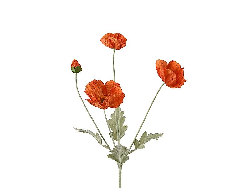 Kunstblume, Decoris season decorations, Künstliche Mohnblume günstig online kaufen