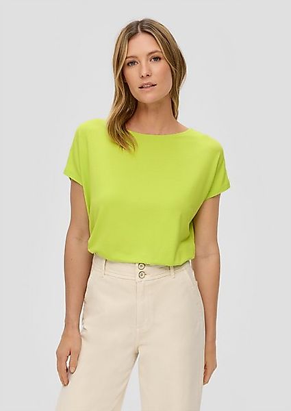 s.Oliver Shirttop T-Shirt aus Viskosestretch günstig online kaufen