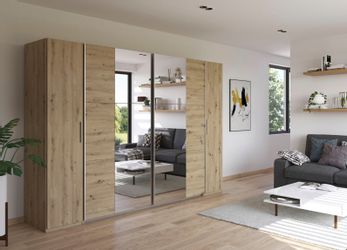 rauch Schwebetürenschrank "Kleiderschrank Drehtürenschrank Schrank Garderob günstig online kaufen