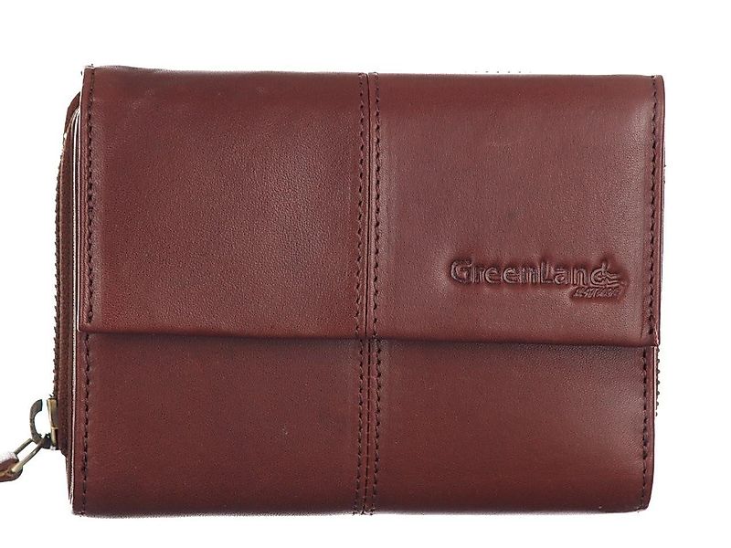 GreenLand Nature Geldbörse, Reißverschlussbörse, Damenbörse, Portemonnaie günstig online kaufen