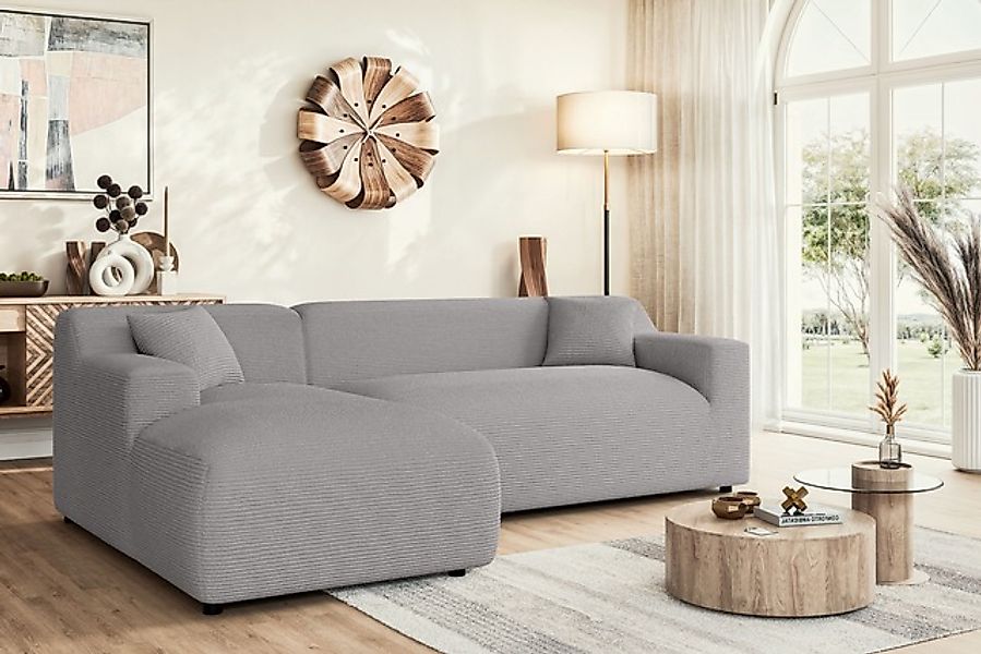Home affaire Ecksofa »LILLIANA Designsofa, L-Form mit Recamiere rechts/link günstig online kaufen