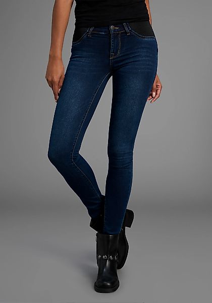 Arizona Skinny-fit-Jeans "Ultra Stretch", skinny-fit, mit Used-Look-Crinkle günstig online kaufen
