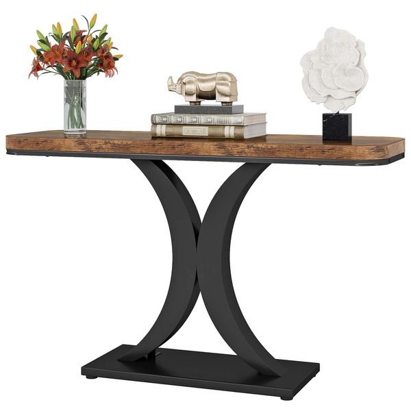 Tribesigns Konsolentisch Industrie Flurtisch für Eingangsbereich, günstig online kaufen