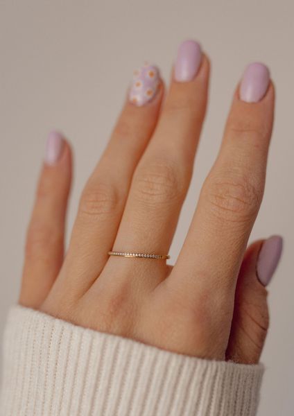Hey Happiness Fingerring Glimmer, Zirkonia Bandring günstig online kaufen