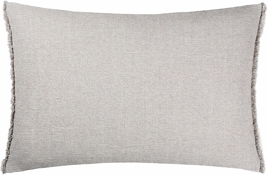 Kissenhülle "Structured Fringes" mit seitlichem Fransenabschluss günstig online kaufen